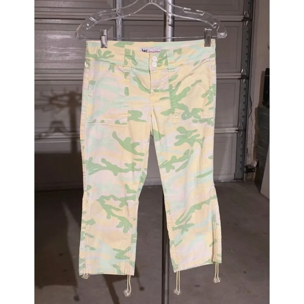 Fabulous Pastel y2k Camo Capris